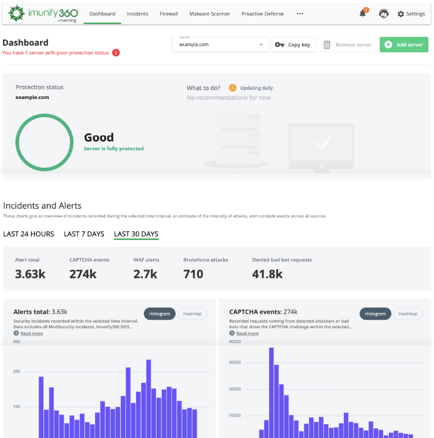 Imunify Panel